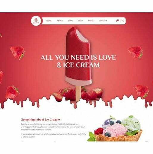 Icecream – HTML Template Icecream – HTML Template