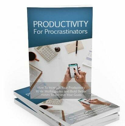 Productivity for Procrastinators – eBook with Resell Rights Productivity for Procrastinators – eBook with Resell Rights